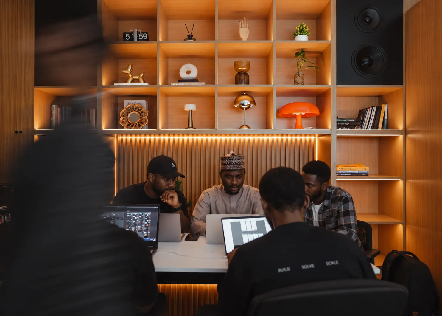 The Sableboxx team at work in the studio